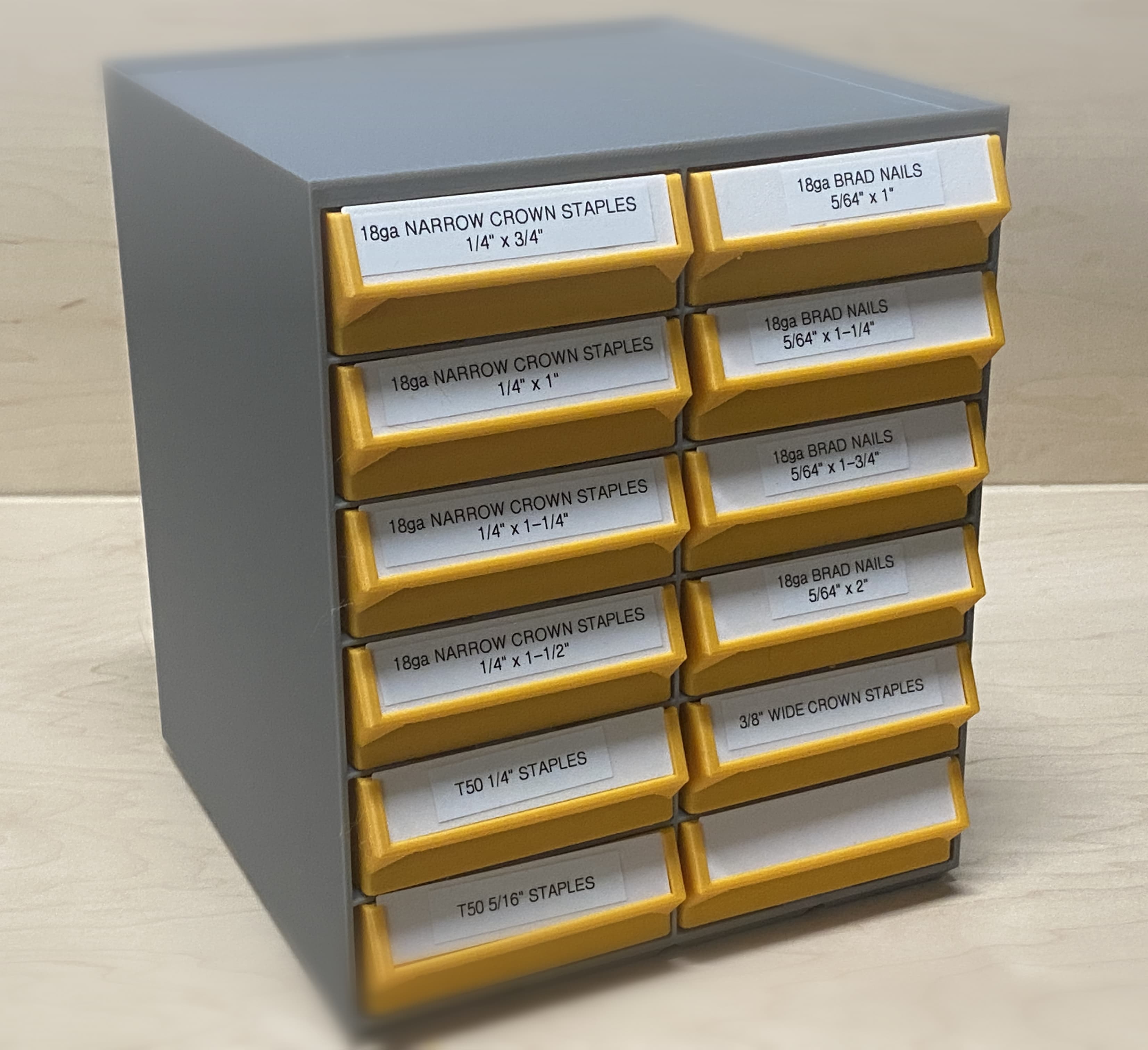 Screwfinity Medium Wide 4U drawer set 3d model