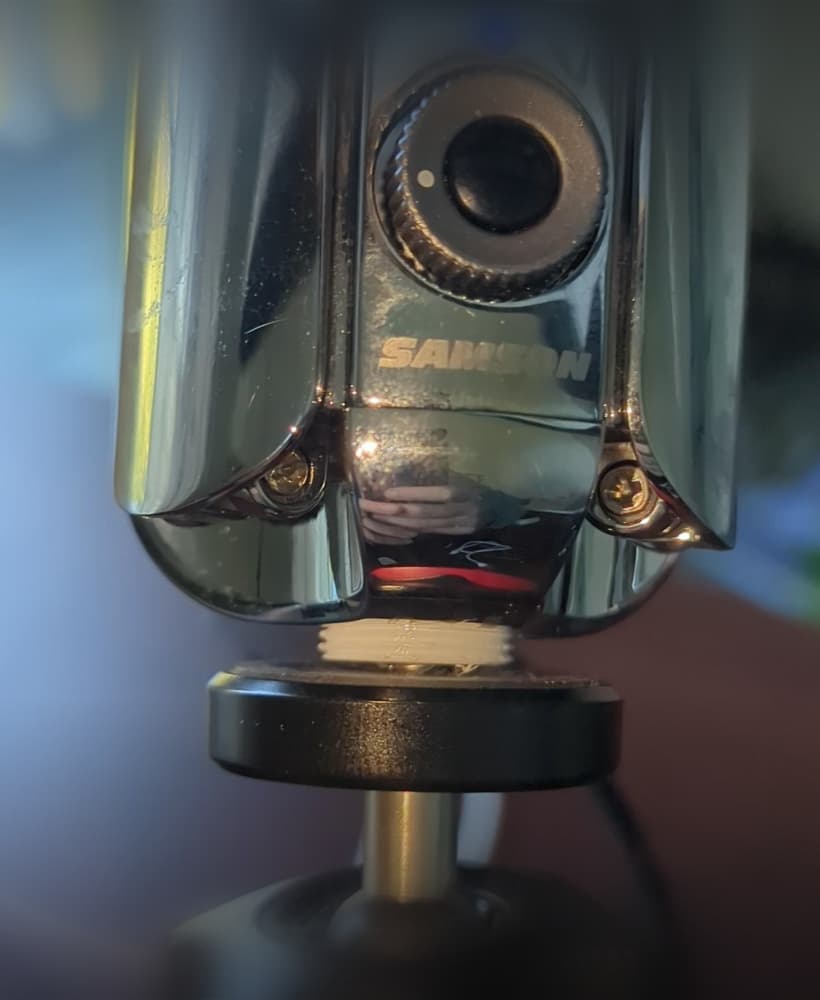 mic to camera thread adapter 3d model