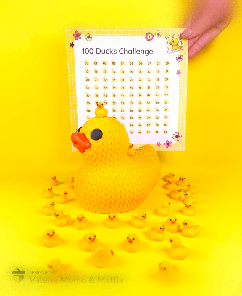 The 100 Hidden Ducks Game + PDF / Challenge! 3d model