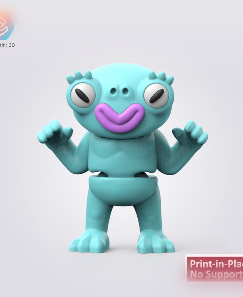 Flexi Alien D 3d model
