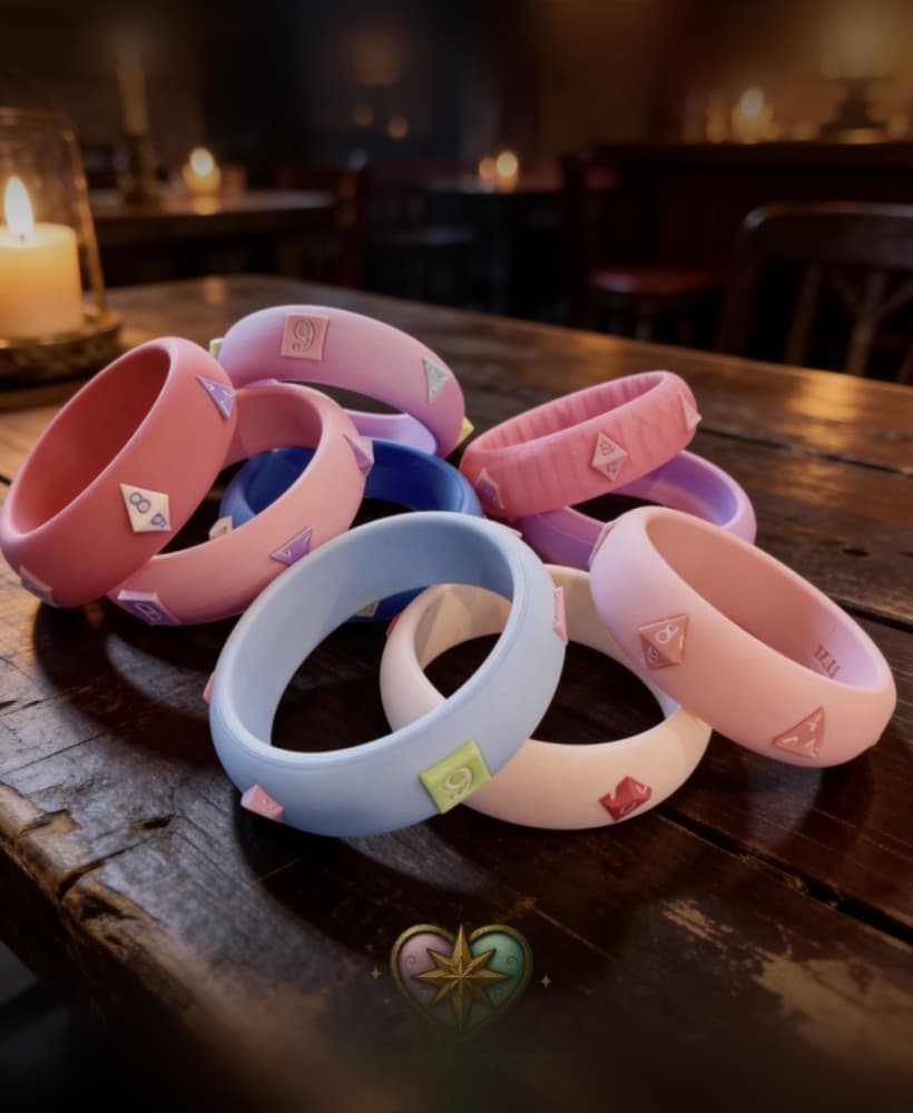 Dice Bangle 3d model