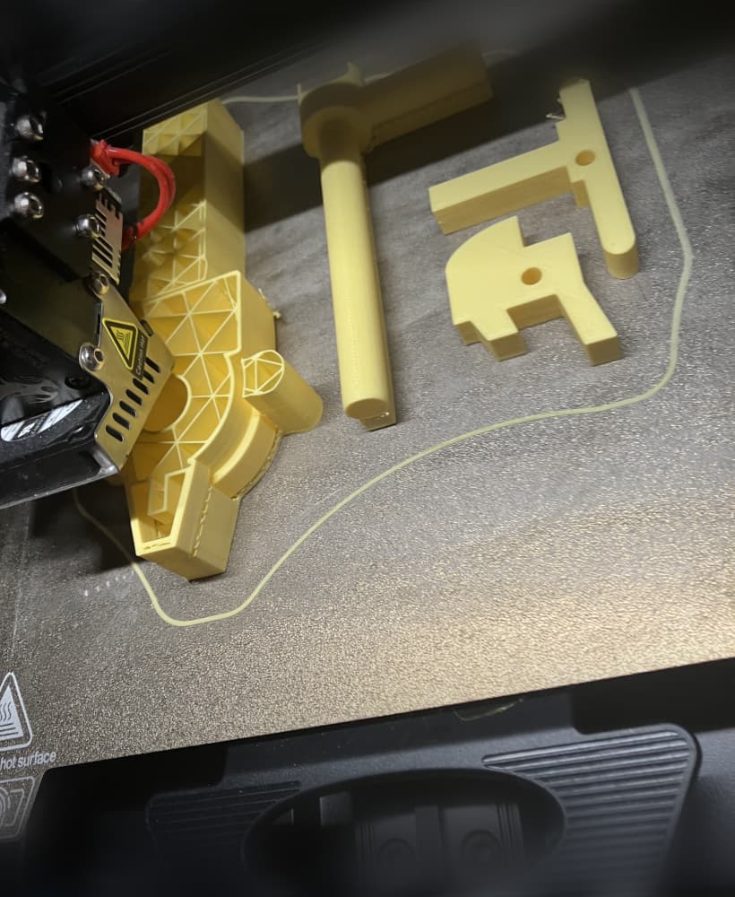 Rubber Band Hand Cannon 3d model