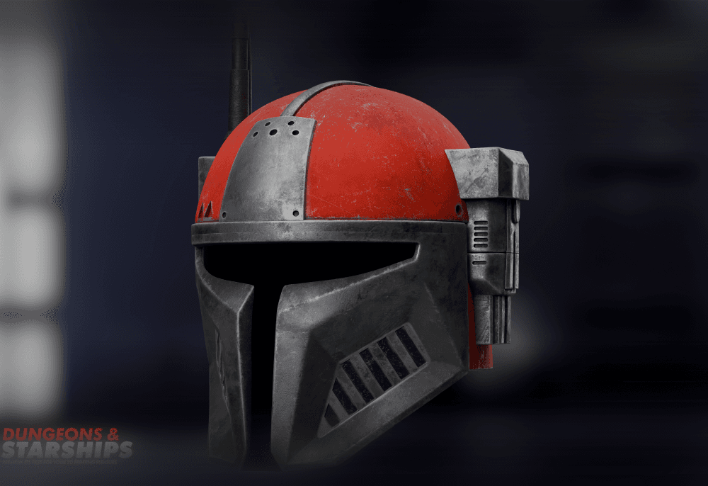 Heavy Flamer Mandalorian Helmet - Star Wars 3d model