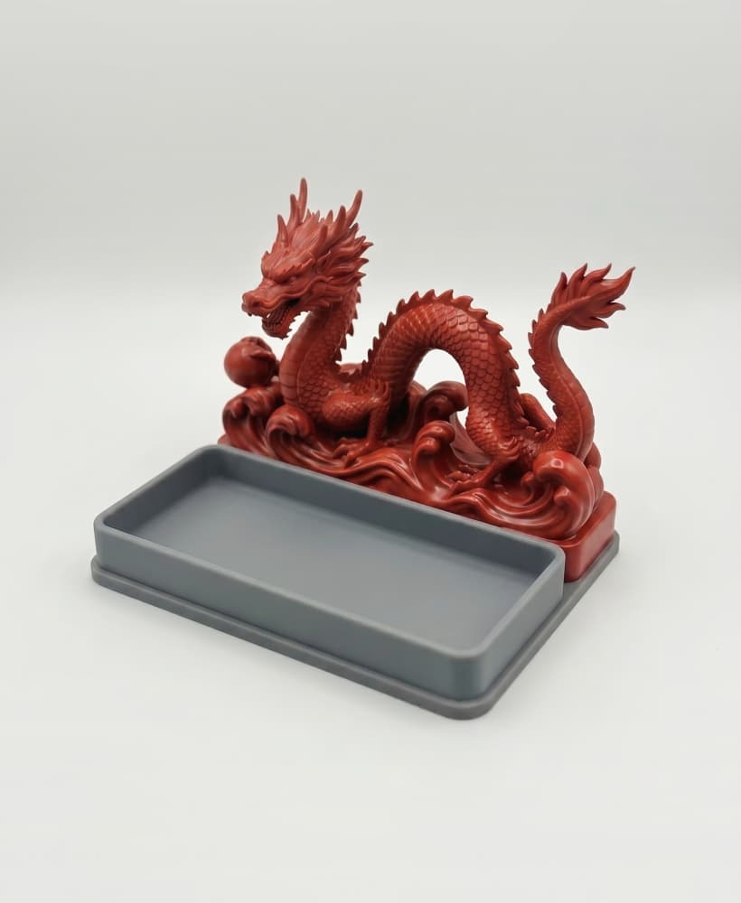 Dragon Desk Organizer & Tray 3d model