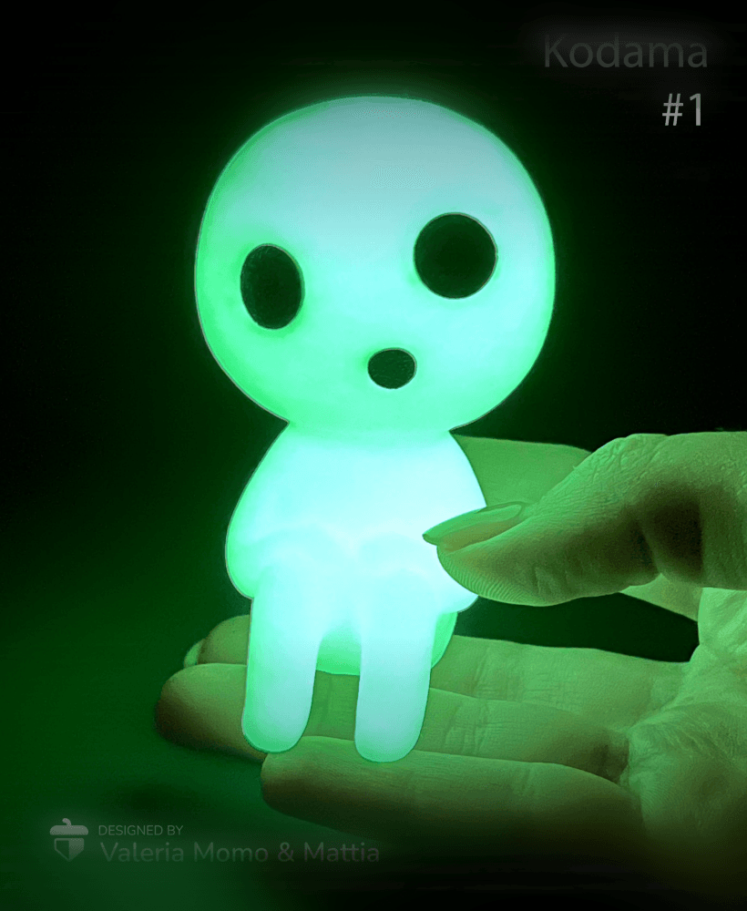 Kodama (#1), Princess Mononoke, Miyazaki, FanArt 3d model