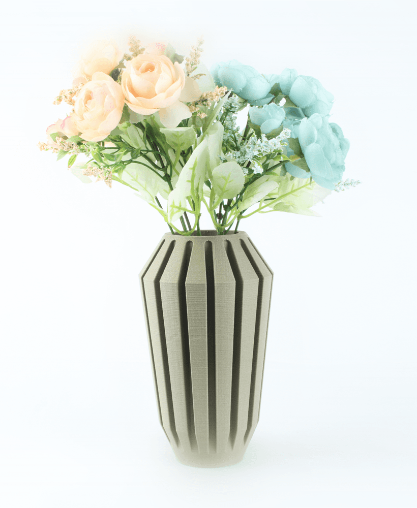 The Dream Vase STL 3D Print File, Home Decor Vase for Plants and Flowers 3d model