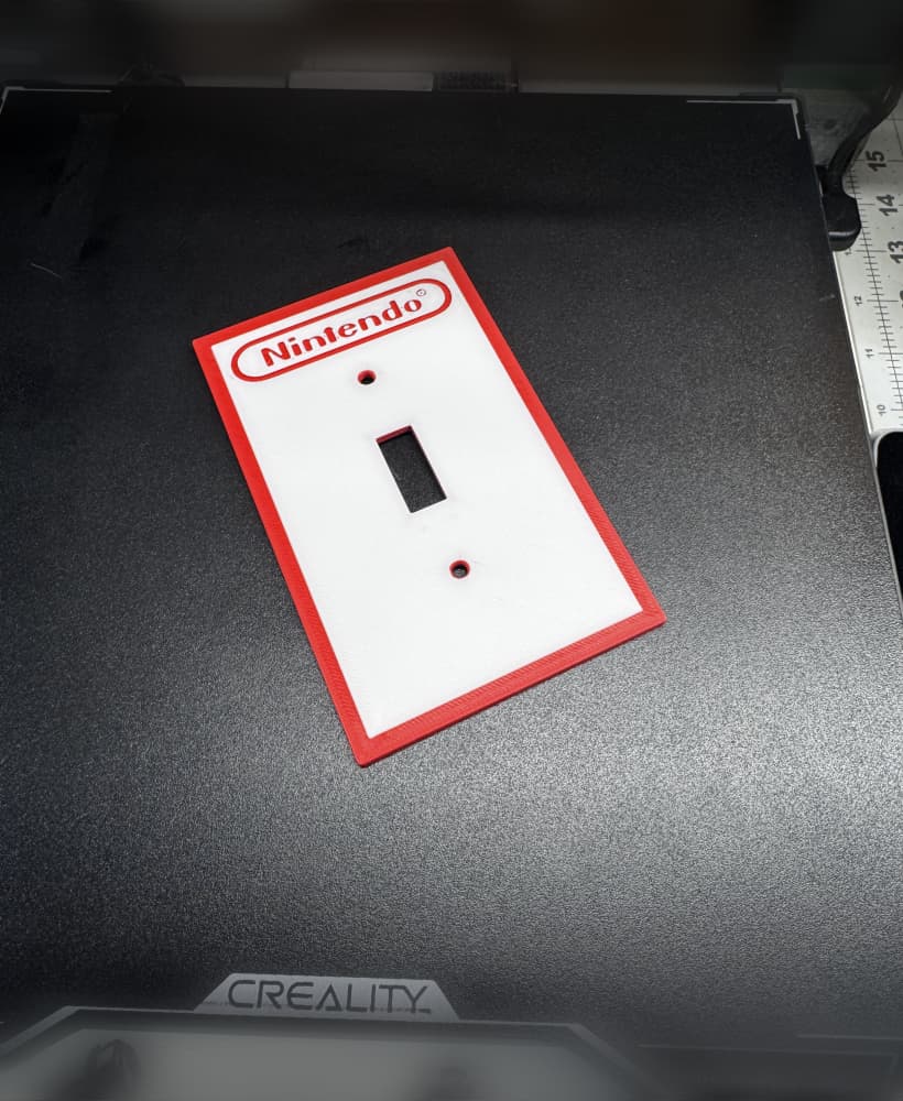 Nintendo Light Switch v7.3mf 3d model