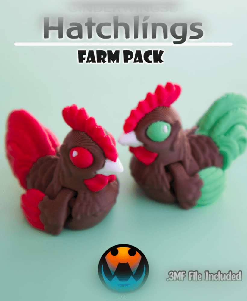 Rooster - Hatchling 3d model