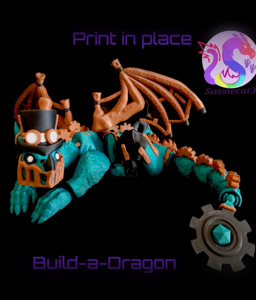 Rustclaw Build-A-Dragon (Personal Use) 3d model