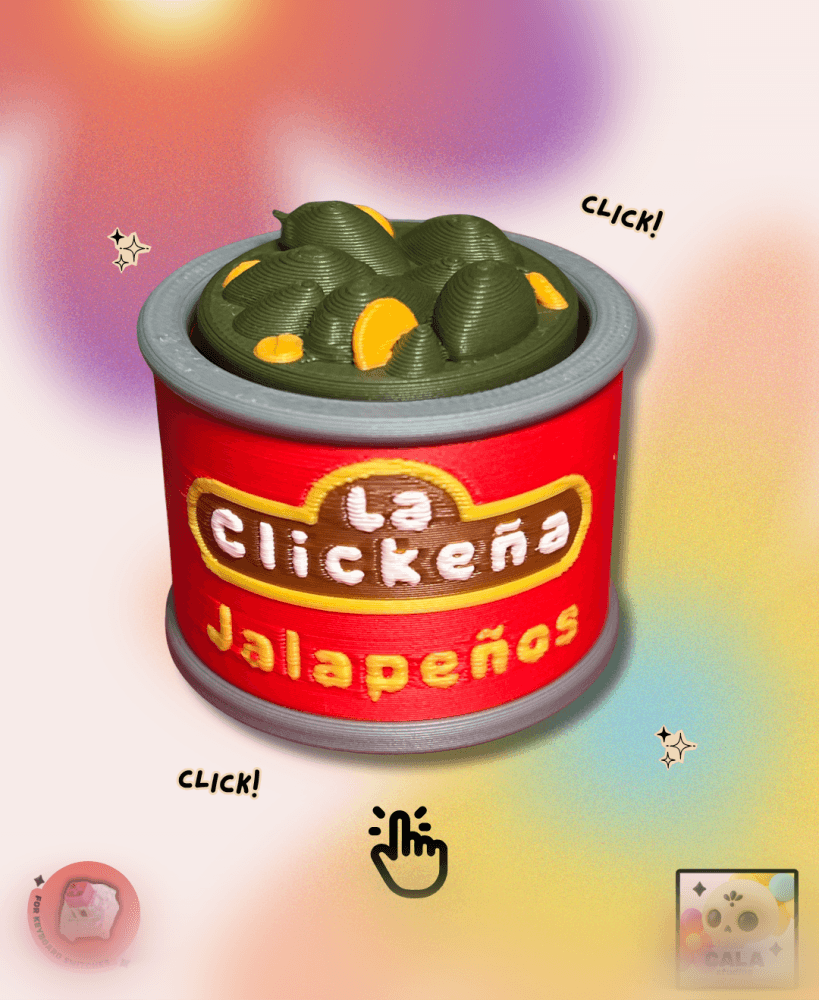 La Clickeña – Jalapeño Can Clicker 3d model