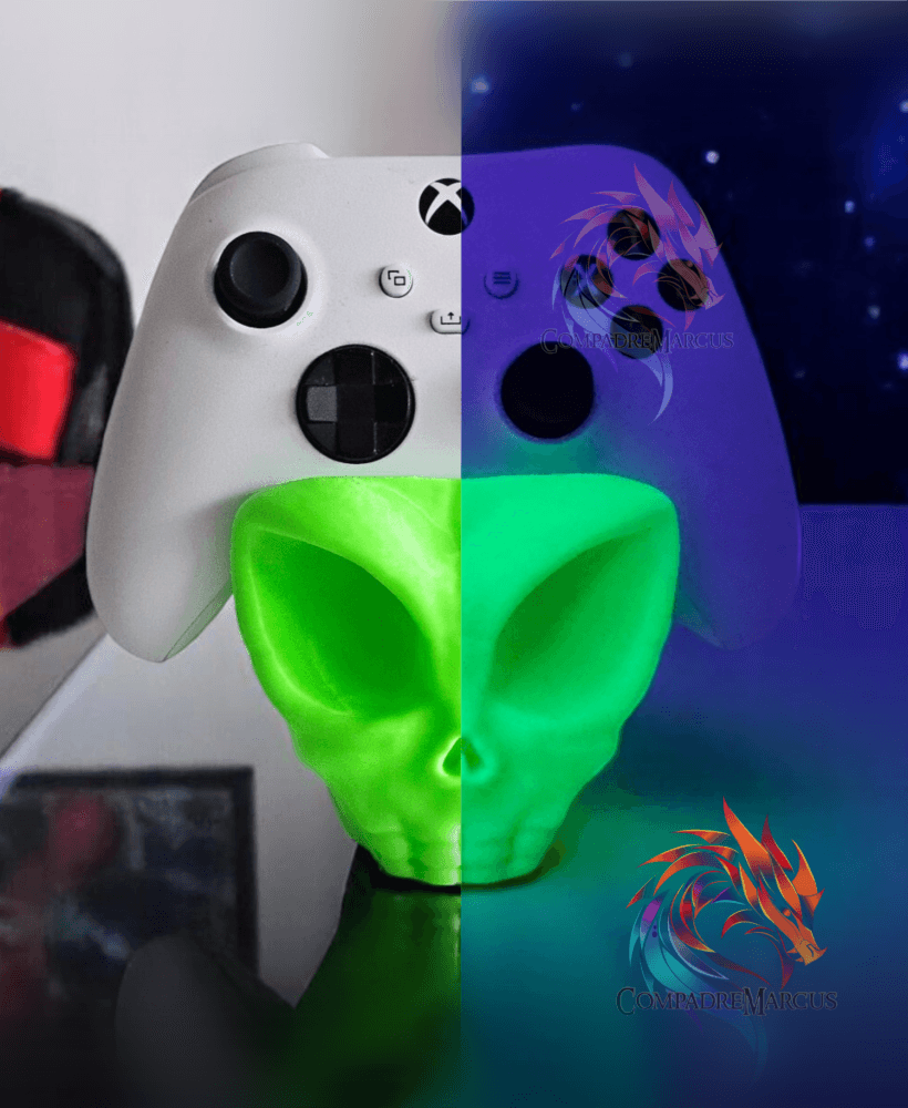 Alien Controller Holder / no supports / 3mf included 3d model