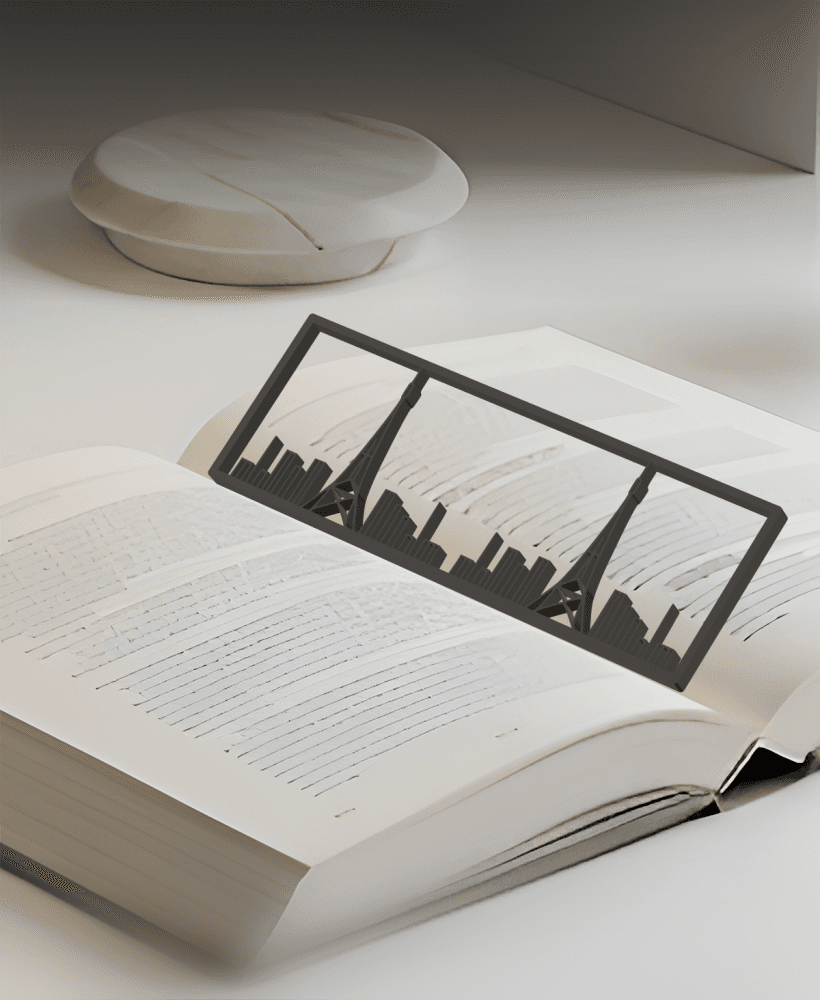 New York Bookmark, Creativity Bookmark, Gift Idea 3d model