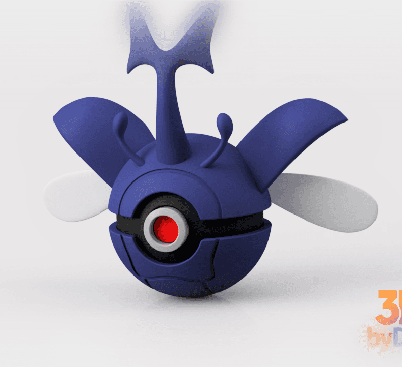 Heracross Pokeball 3d model