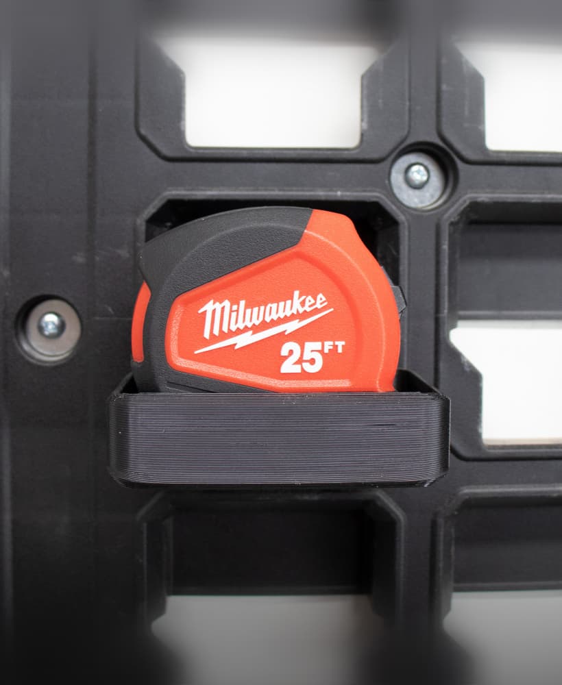 Packout Wall Tape Measure Tray 3d model