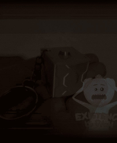 Meseeks Box Keychain 3d model
