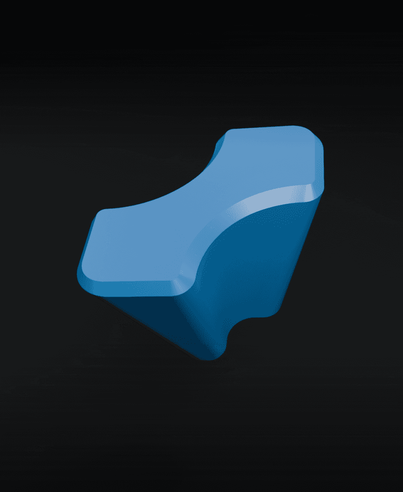 A simple wedge to keep the tilted window open on windy days for ventilation. 3d model