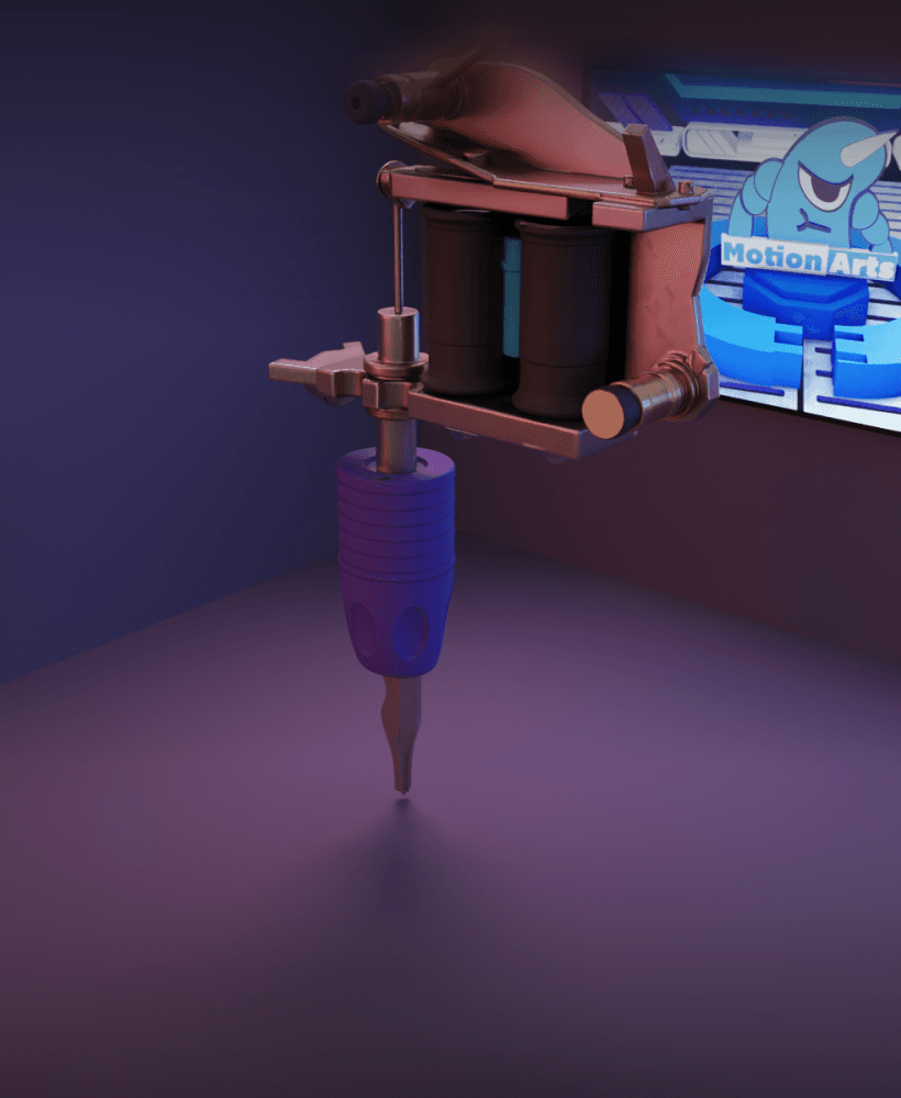 Maquina de tatuagem.stl 3d model