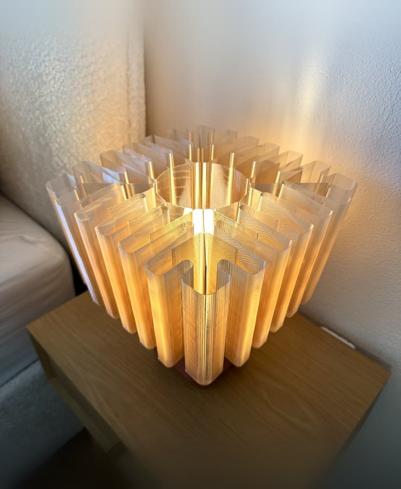 Ruga Lamp E14 3d model
