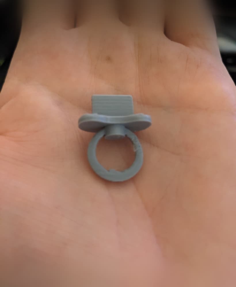 pacifier USB plug 3d model