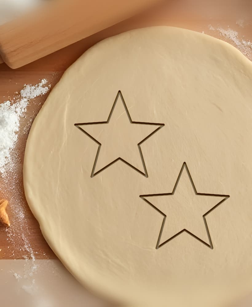 Star Cookie Cutter, Biscuit Cutter 3d model