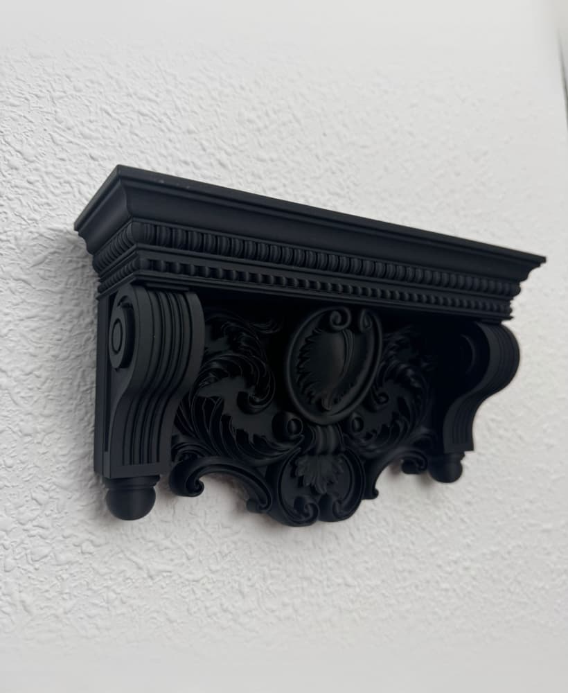 Aurelia Corbel Victorian Gothic Wall Decor 3d model