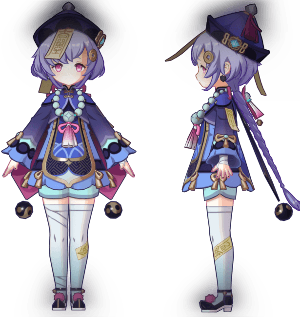 Genshin Impact Qiqi 3d model