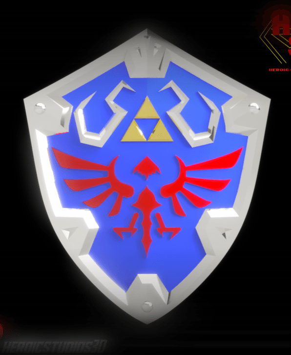 Hylain Shield 3d model