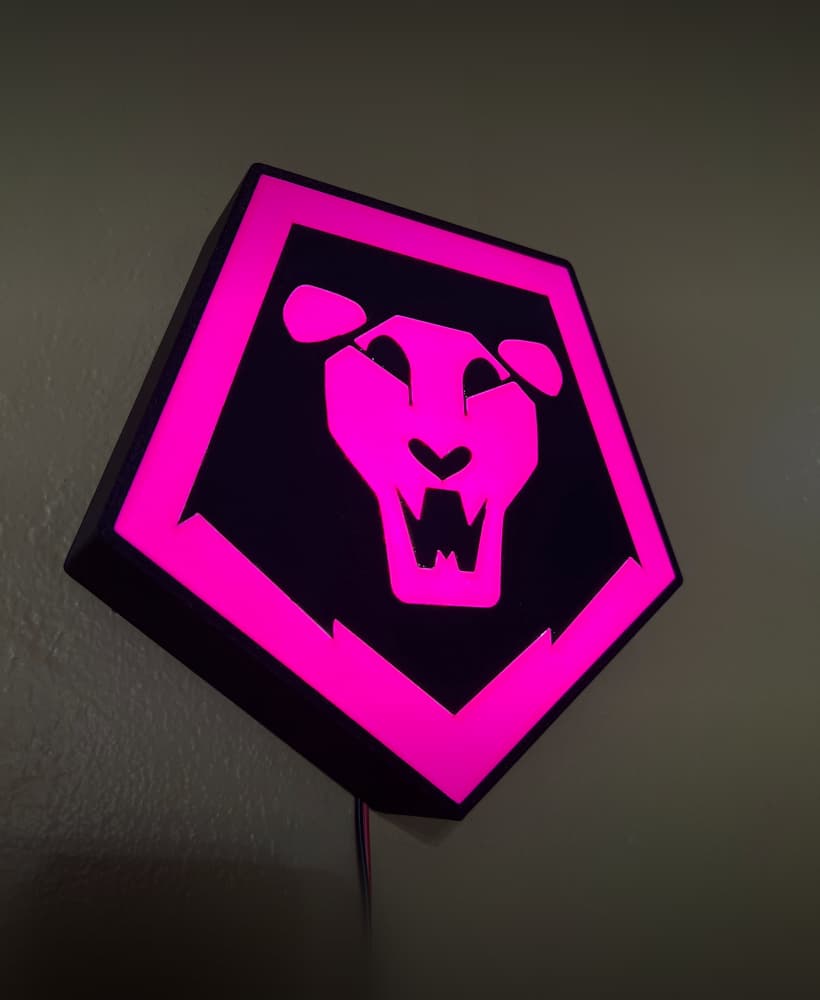 Soja Boys Light Box - Kpop Demon Hunters 3d model