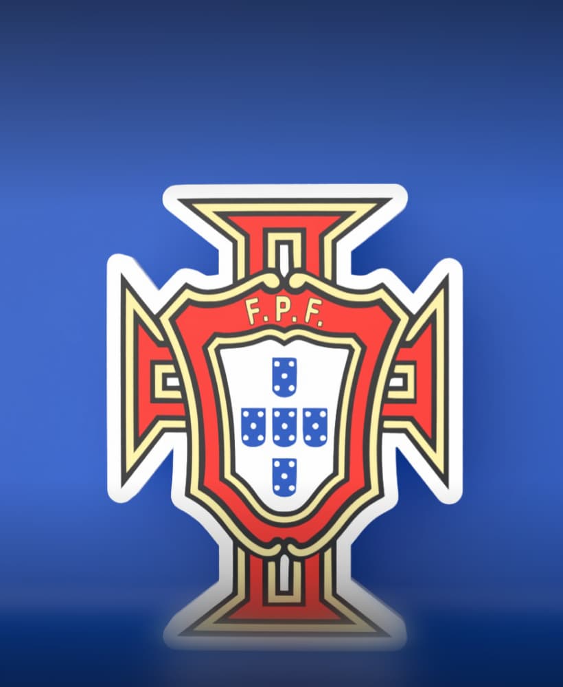 Portugal National Team (FPF) - FREE Logo 3d model