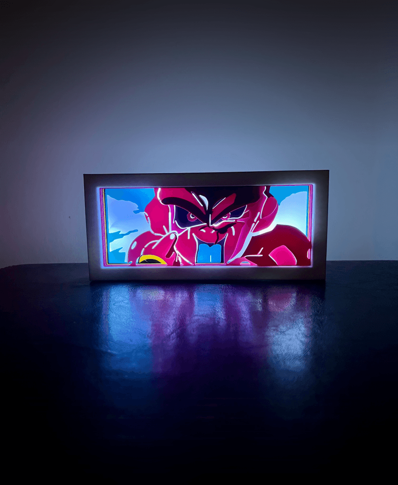 Majin Buu - LED Lightbox - NO AMS NEEDED 3d model