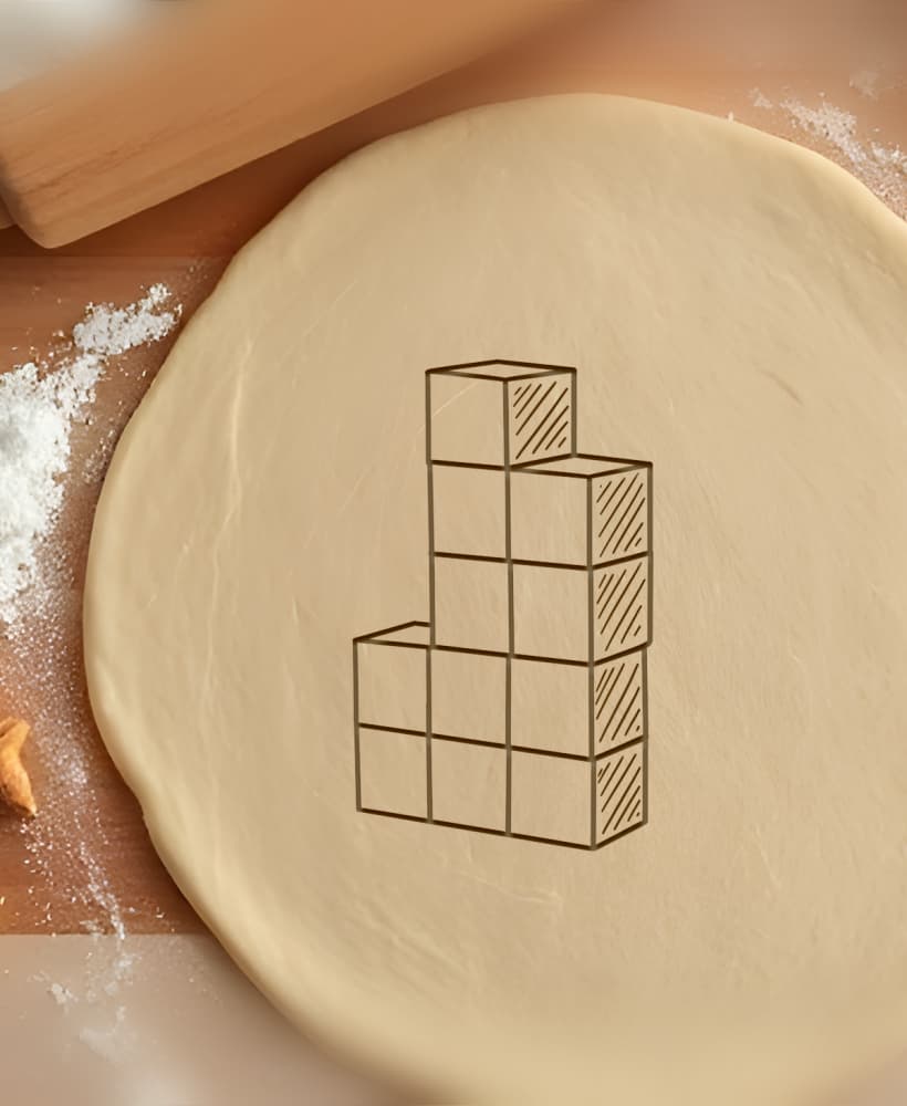 Tetris Block Cookie Cutter, Biscuit Cutter 3d model