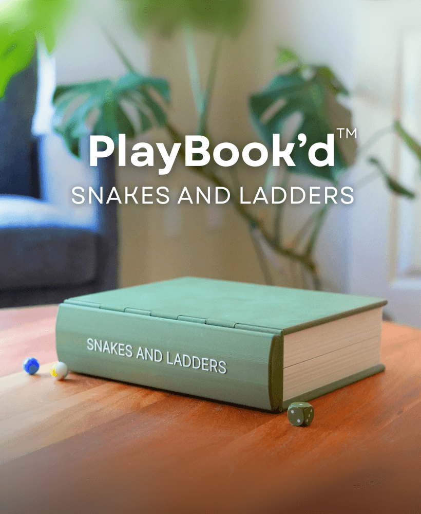PlayBook'd Snakes and Ladders 3d model