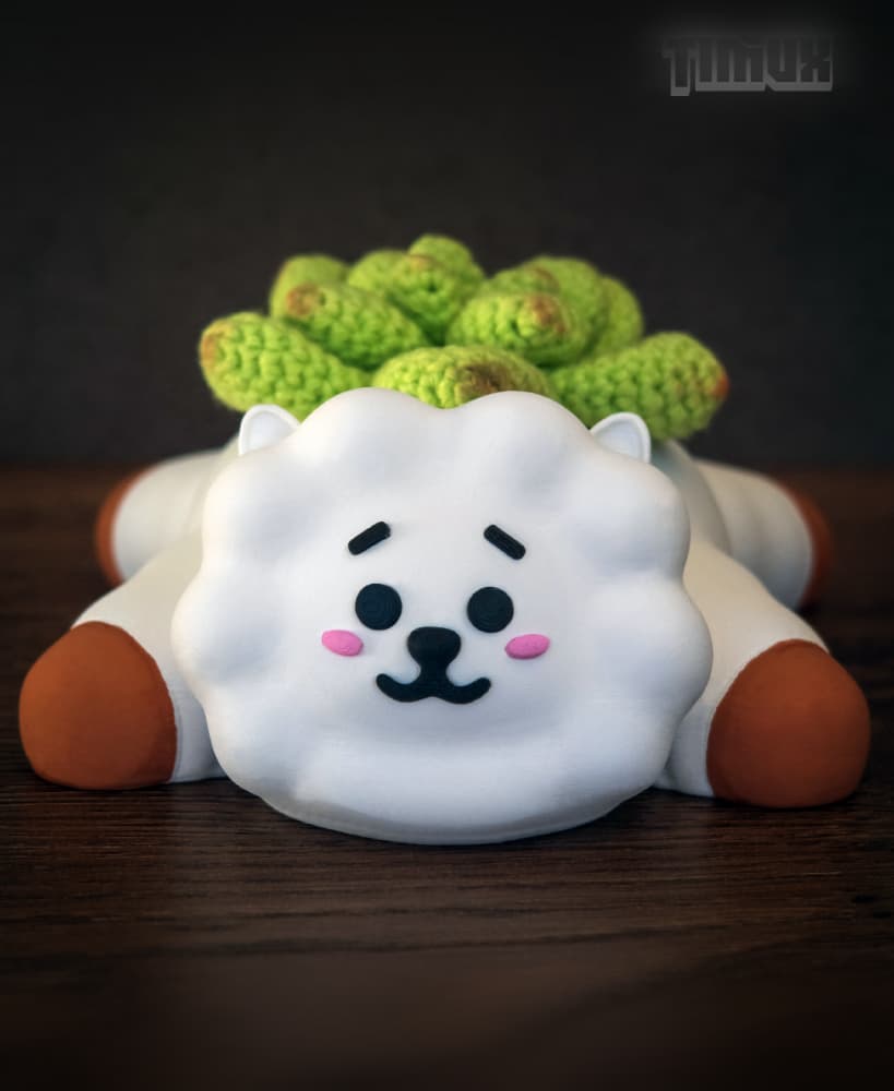 BT21 - RJ PLANTER 3d model