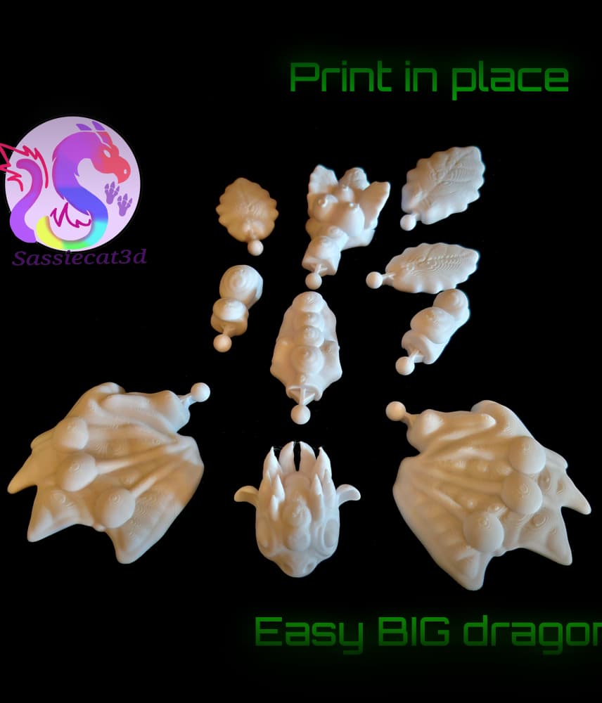 Candy Christmas Dragon B.A.D *Personal Use* 3d model