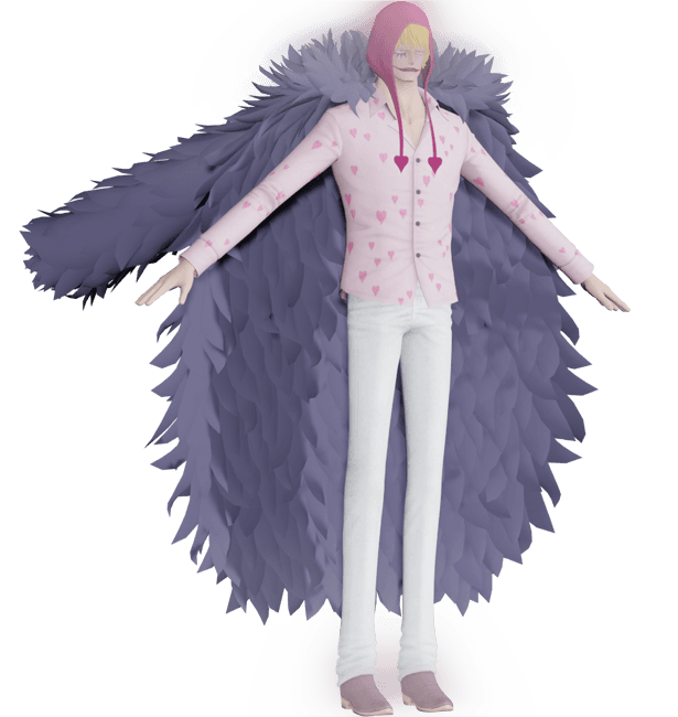 One Piece Corazon 3d model