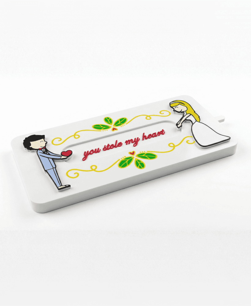 Wedding Card 3d model