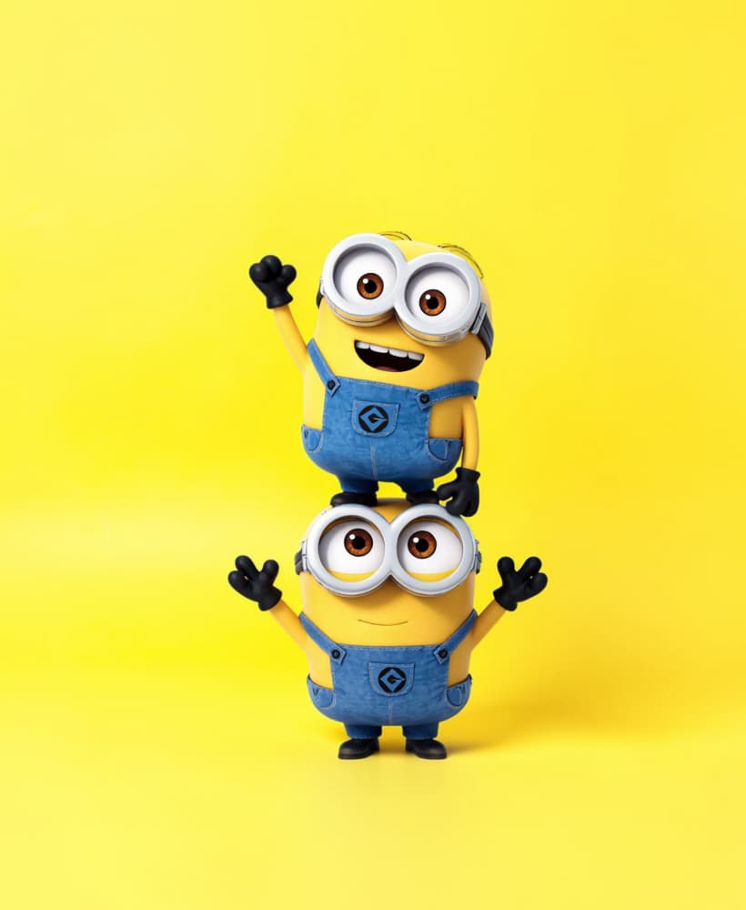 Stacked Minions 3d model