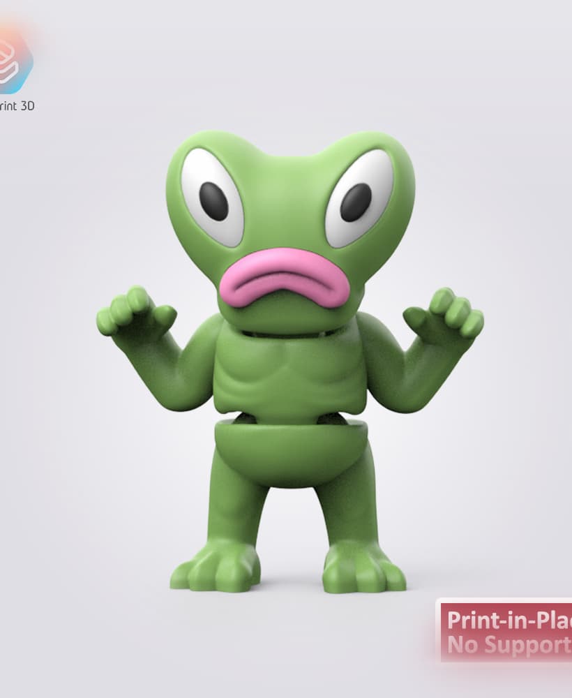 Flexi Alien A 3d model