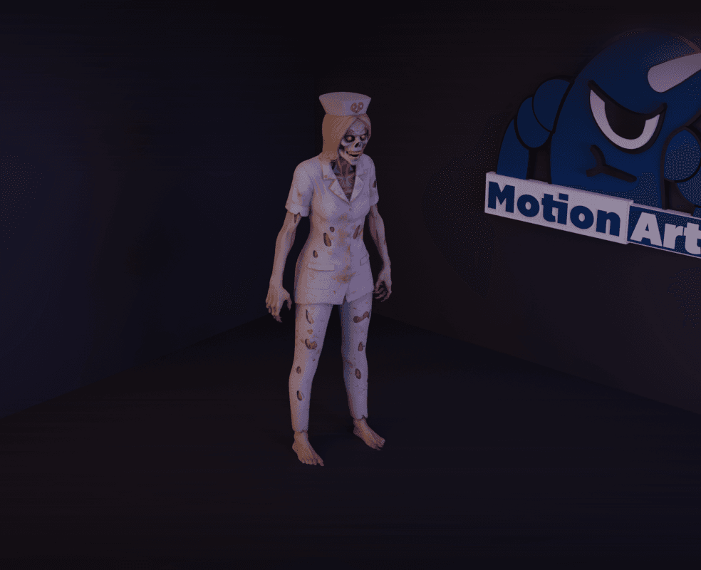Enfermeira zumbi.stl 3d model