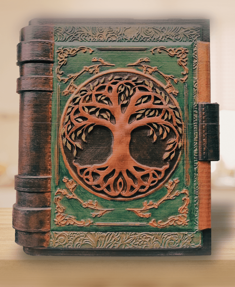 Tree of Life Tome with Pullout Drawer 3d model