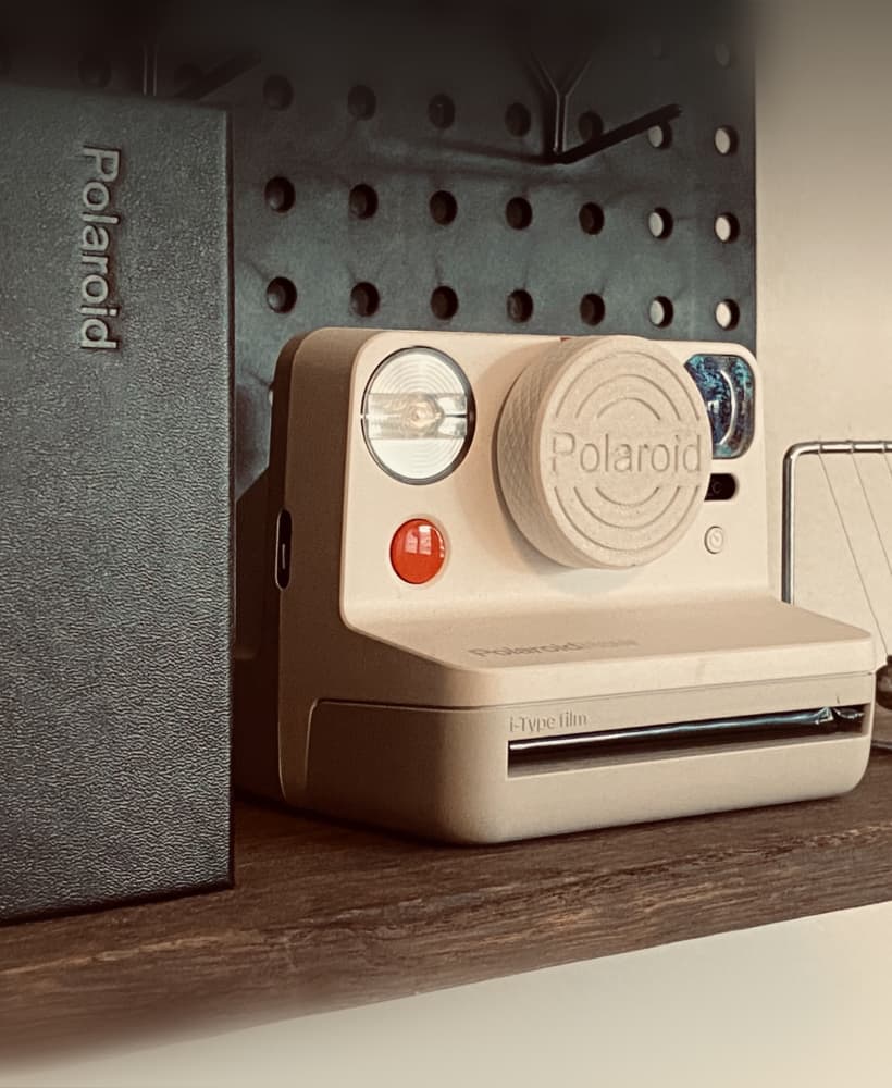 Polaroid Now Lens Cap 3d model