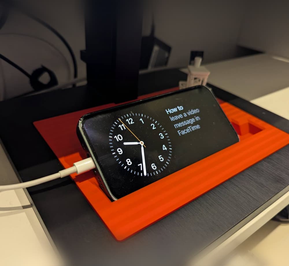 Stand-insert for Philips E-Line 34" monitor 3d model