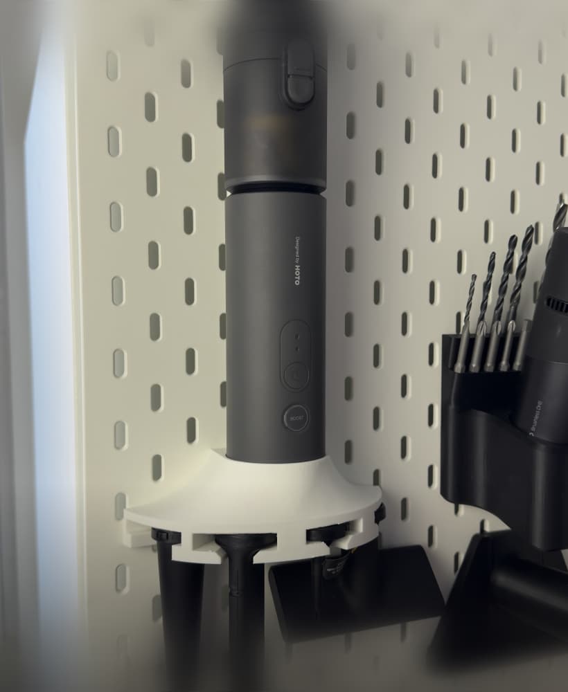 HOTO AutoCare Air Duster & Vacuum IKEA Pegboard stand 3d model