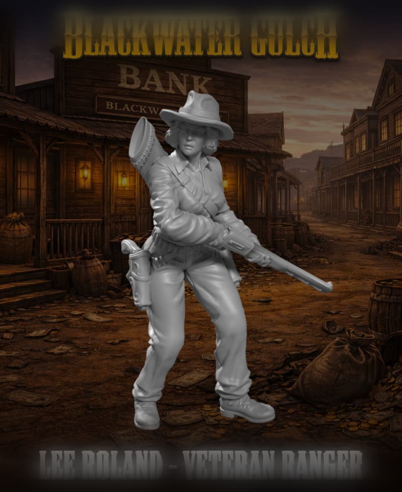 Lee Roland - Veteran Ranger 3d model