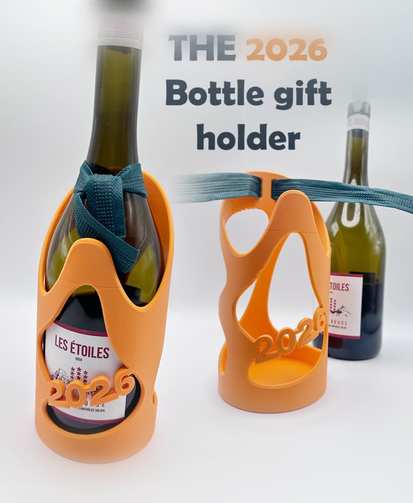 Bottle Gift Holder 2026 3d model