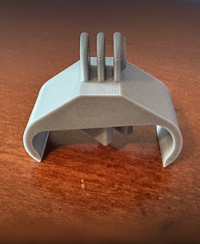 Trumpet GoPro Mount - Made for YTR200ADII 3d model