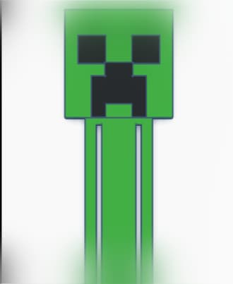 creeper bookmark.stl 3d model