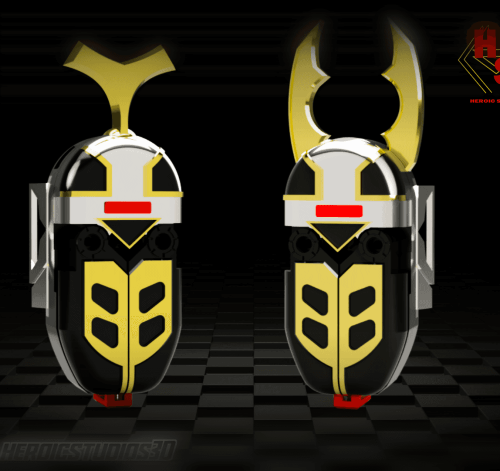 Thunder Ranger Morphers 3d model