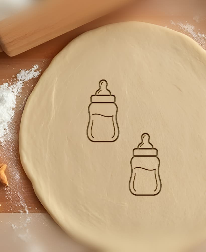 Bottle Cookie Cutter, Biscuit Cutter 3d model