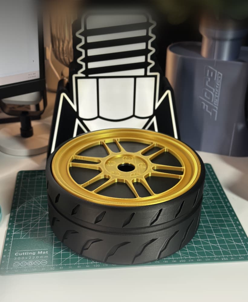 RPF1-Inspired Coffee Table Organizer Bin 3d model